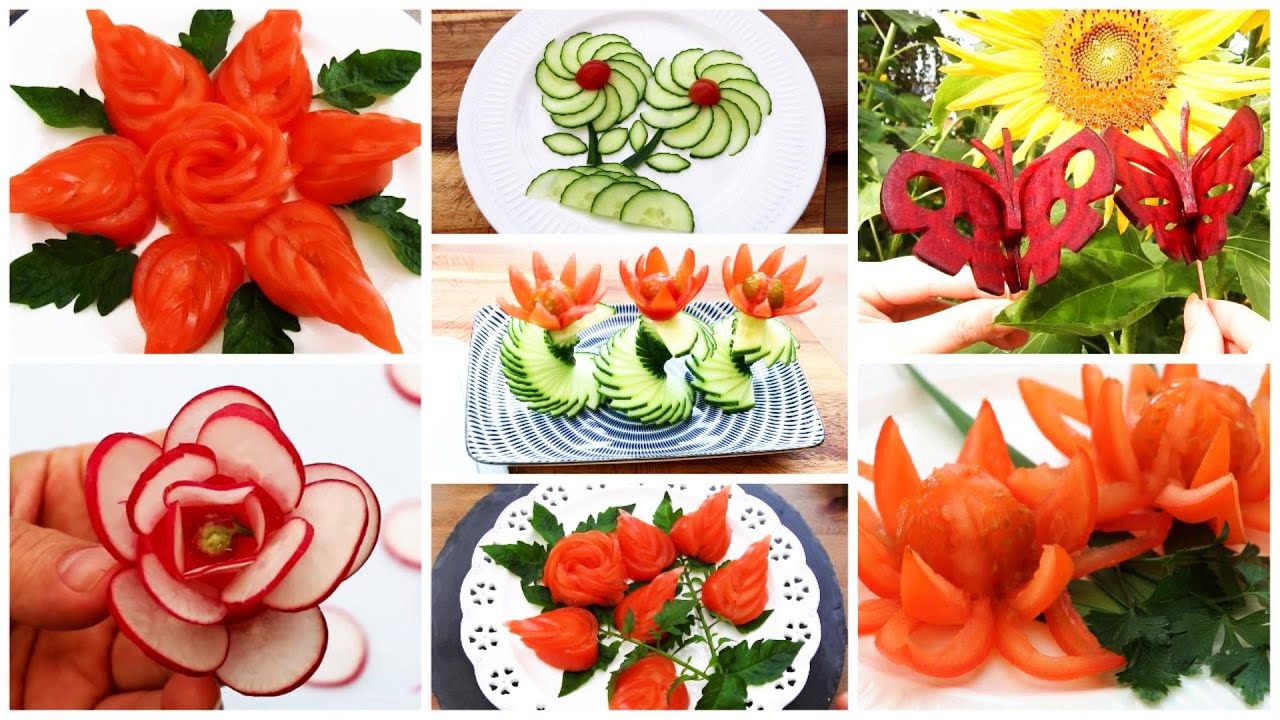 10 Super Salad Decoration Ideas - Easy Ideas Food Art