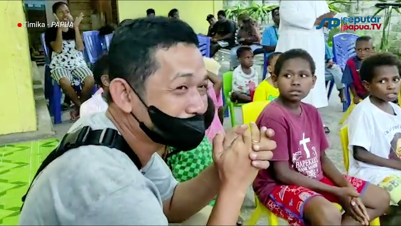Sambut Natal, Seputarpapua com Berbagi Kasih di Panti Asuhan Santa Susana