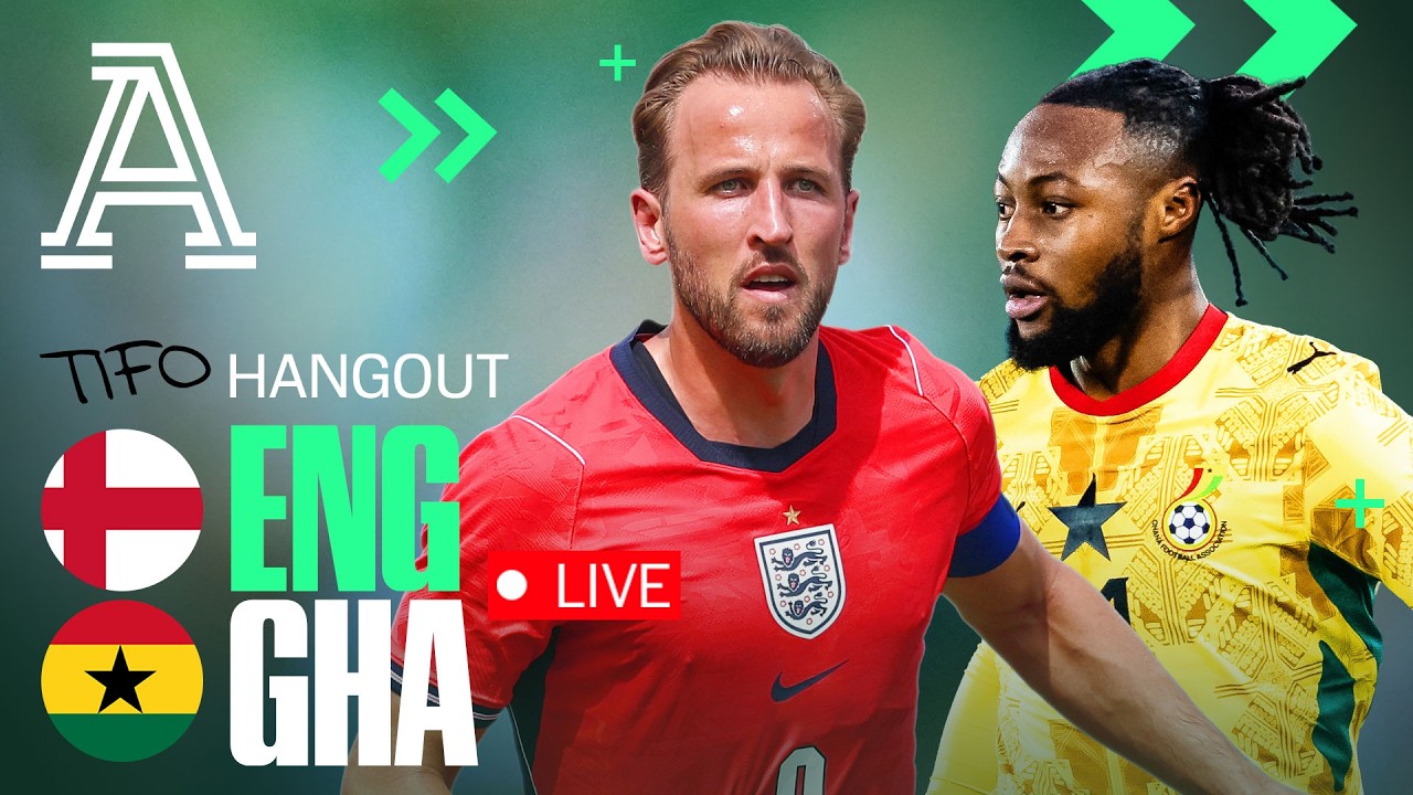 England vs Ghana Live Watchalong | @TheAthleticFC x @Tifo World Cup Clubhouse