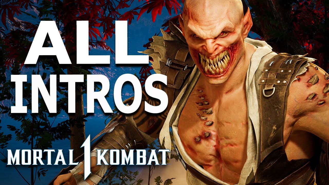 MORTAL KOMBAT 1 Baraka All Intros Dialogue Character Banter MK1
