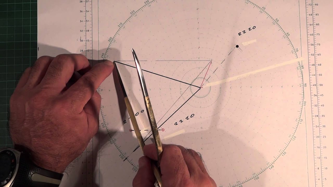 CINEMATICA DE RADAR- EXAMEN CAPITAN DE YATE BARCELONA 15 JULIO 2011