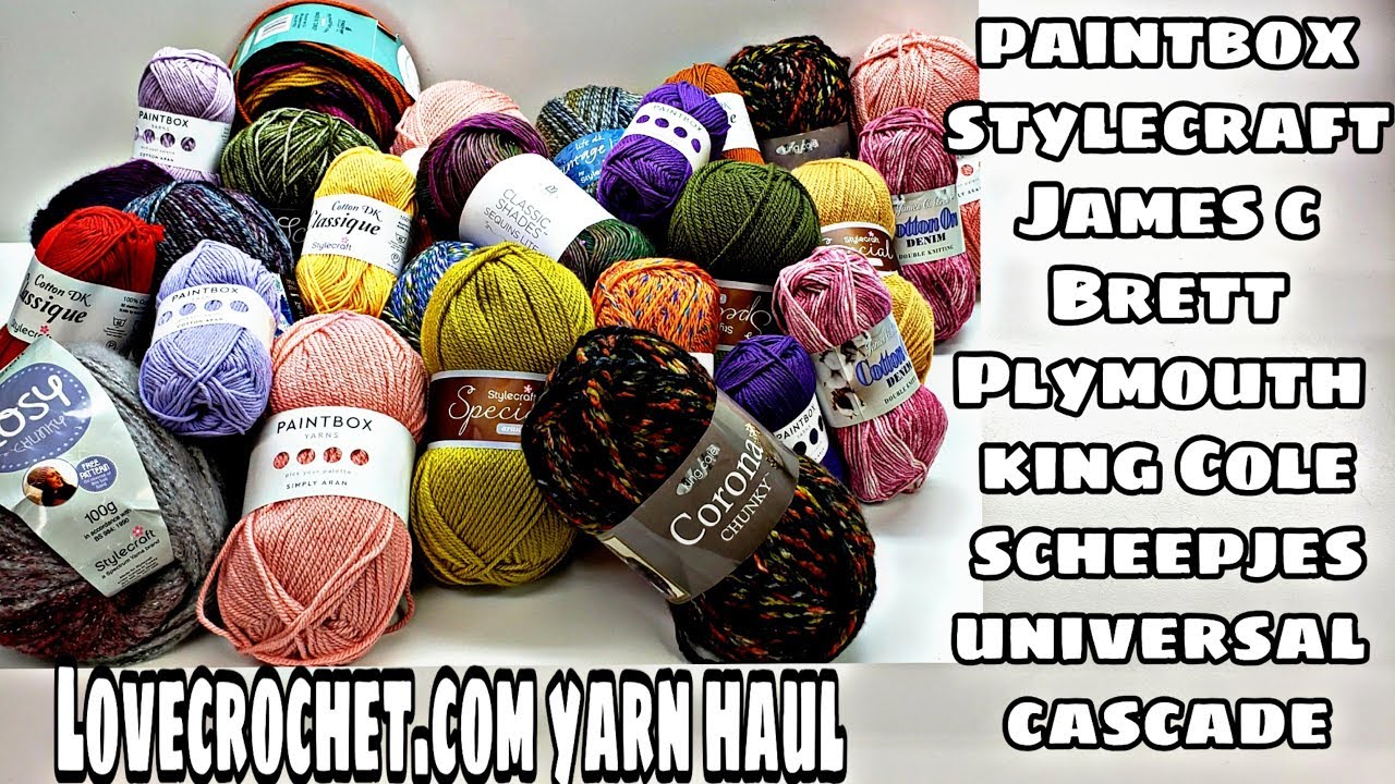 LoveCrochet Yarn Haul | Unboxing Yarn | BAGODAY