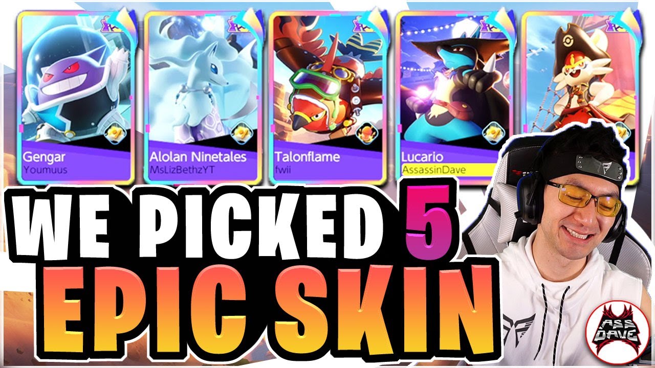 WE PICKED 5 EPIC SKIN in ONE GAME! ft. 