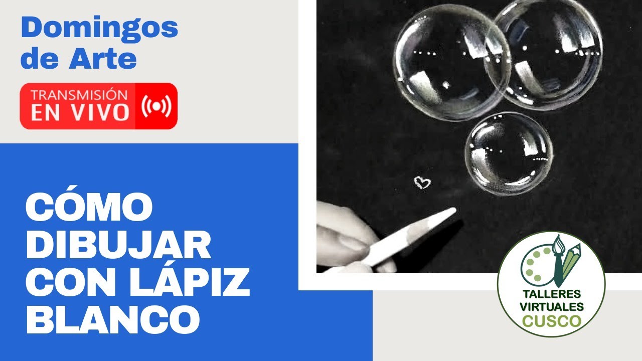 Cómo dibujar con un lápiz blanco - DOMINGOS DE ARTE