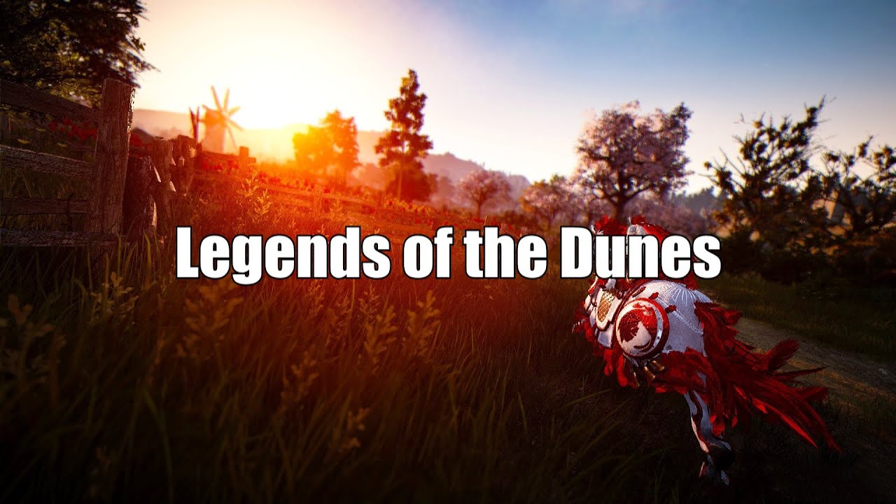 Legends of the Dunes (Black Desert AI Song) LYRIC VIDEO