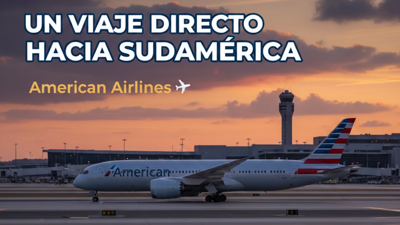 🔴✈️Dallas-Buenos Aires | Uno de los vuelos más largos hacia Sudamérica #americanairlines  #dallas