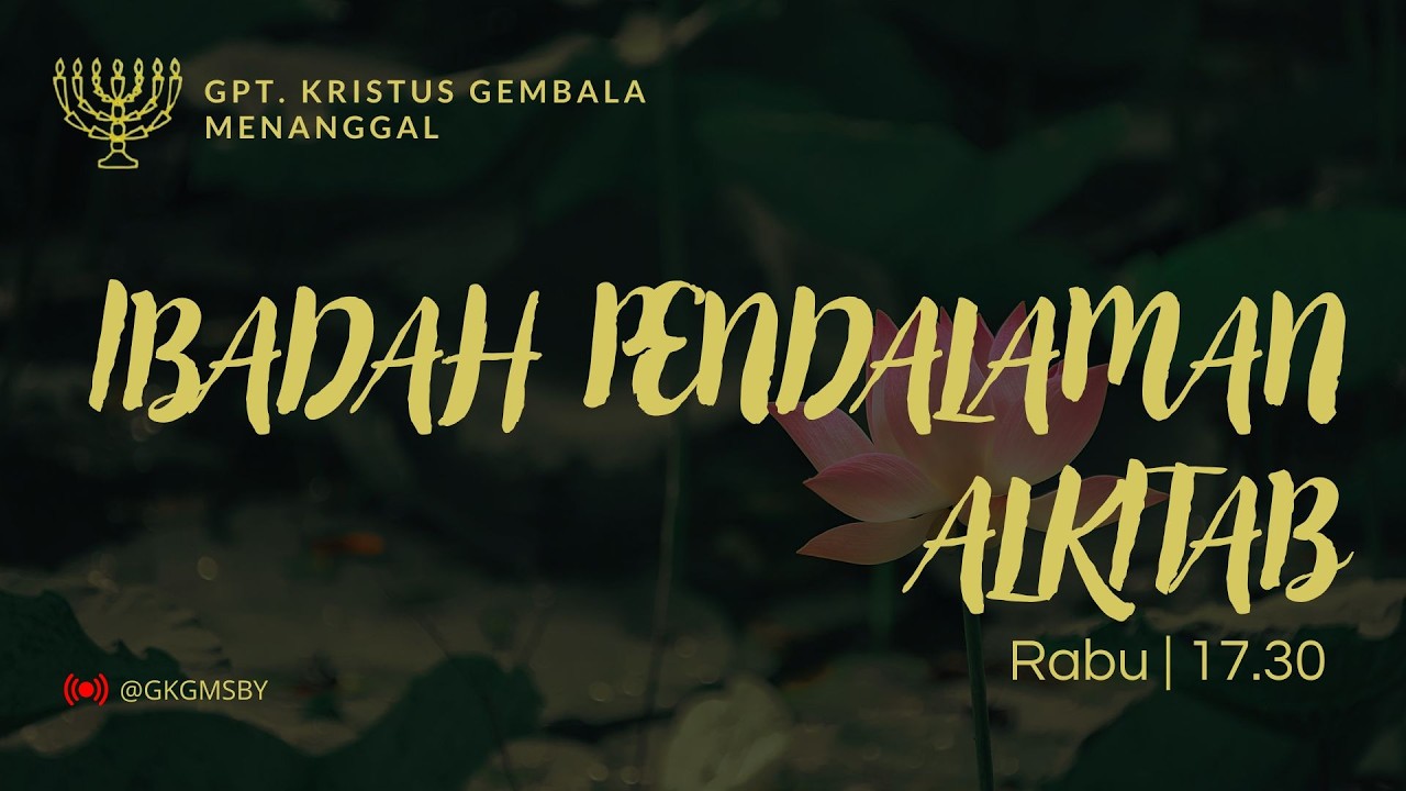 Live Streaming GKGM Menanggal