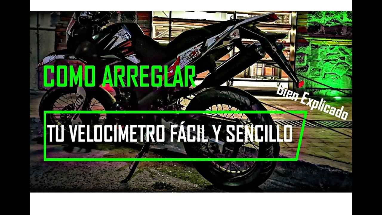 QUE HACER SI TU VELOCIMETRO DEJA DE FUNCIONAR// DM 150 2018 SOLUCIONADO - BIEN EXPLICADO