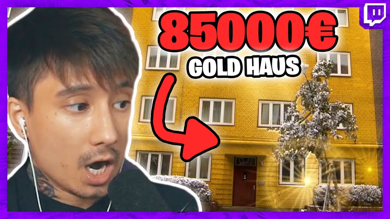 Ju reagiert auf REALER IRRSINN - wArUm VeRGolDeN DiE EiN HaUs?!?! | Julien Bam Twitch Highlight