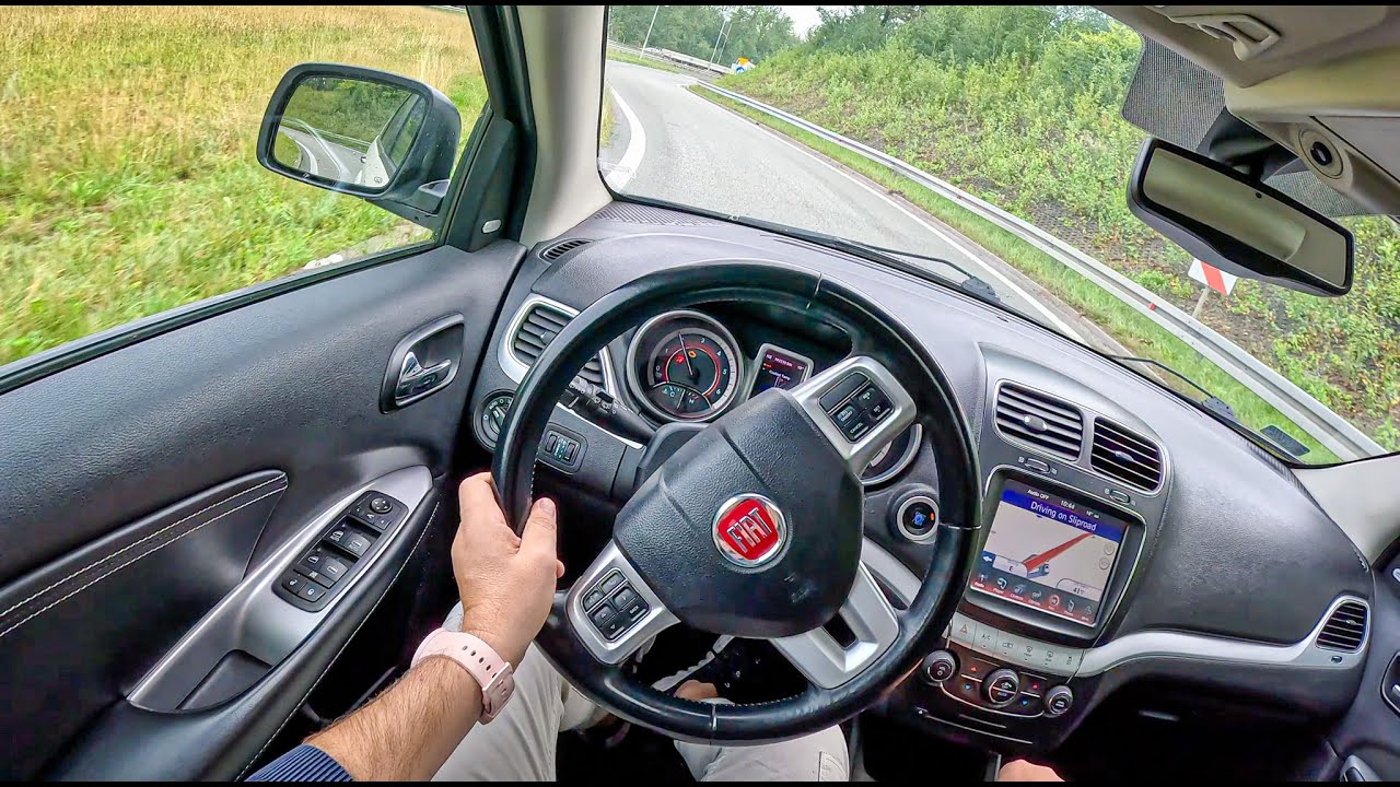 2012 Fiat Freemont [2.0 Multijet II 16v 170HP] |0-100| POV Test Drive #1833 Joe Black