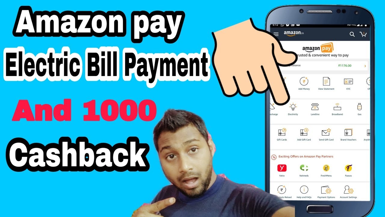How to Amazon pay electric bill payment and cashback offer use full tutorial