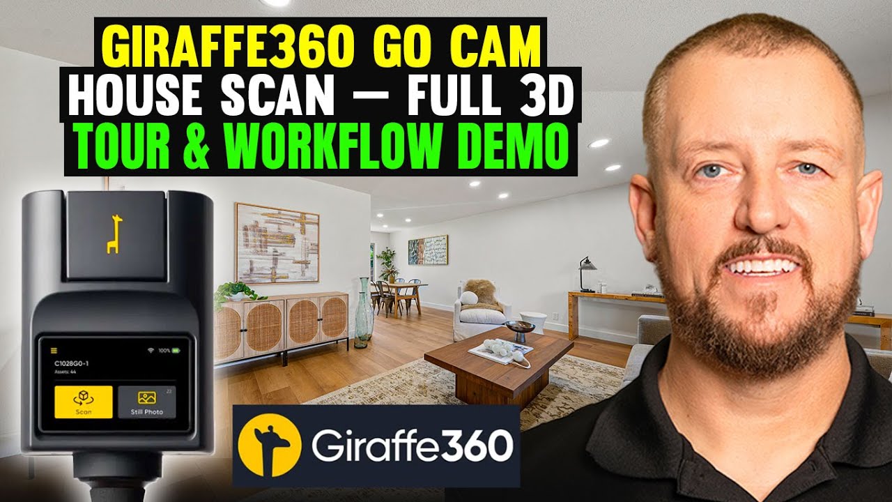 Giraffe360 Go Cam House Scan &mdash; Full 3D Tour & Workflow Demo