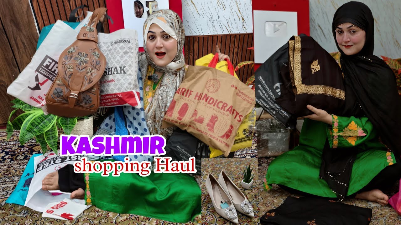 Kashmir shopping haul🛍