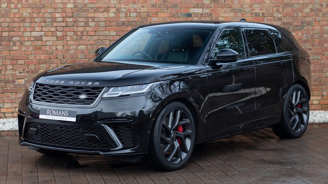 2019 Range Rover Velar SVAutobiography Dynamic - Santorini Black - Walkaround & Interior [4K]