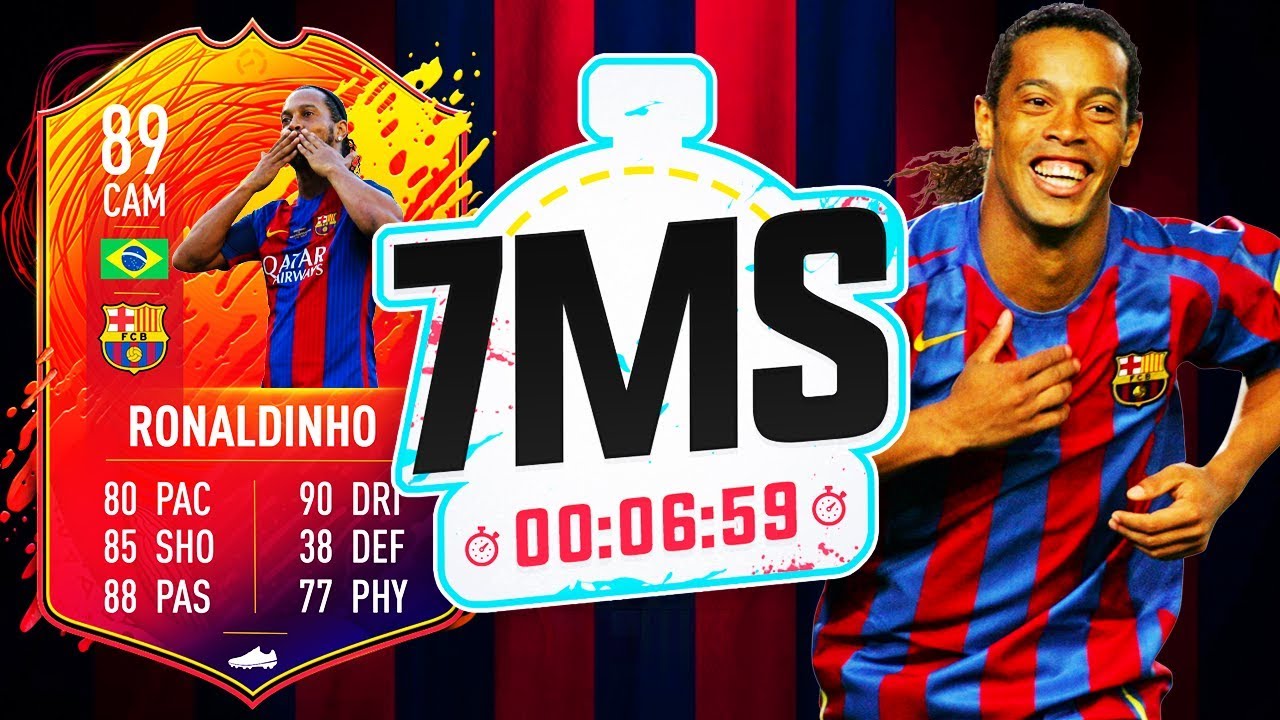 ВОЛШЕБНИК!! РОНАЛДИНЬЮ ИЗ БАРСЕЛОНЫ!! 7-МИНУТНЫЙ КОНСТРУКТОР СОСТАВА - FIFA 20 ULTIMATE TEAM
