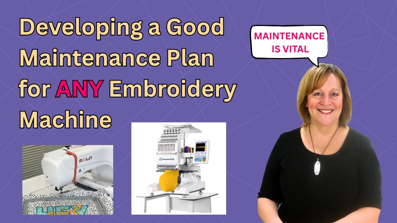 Embroidery Machine Maintenance Plan and Tracking