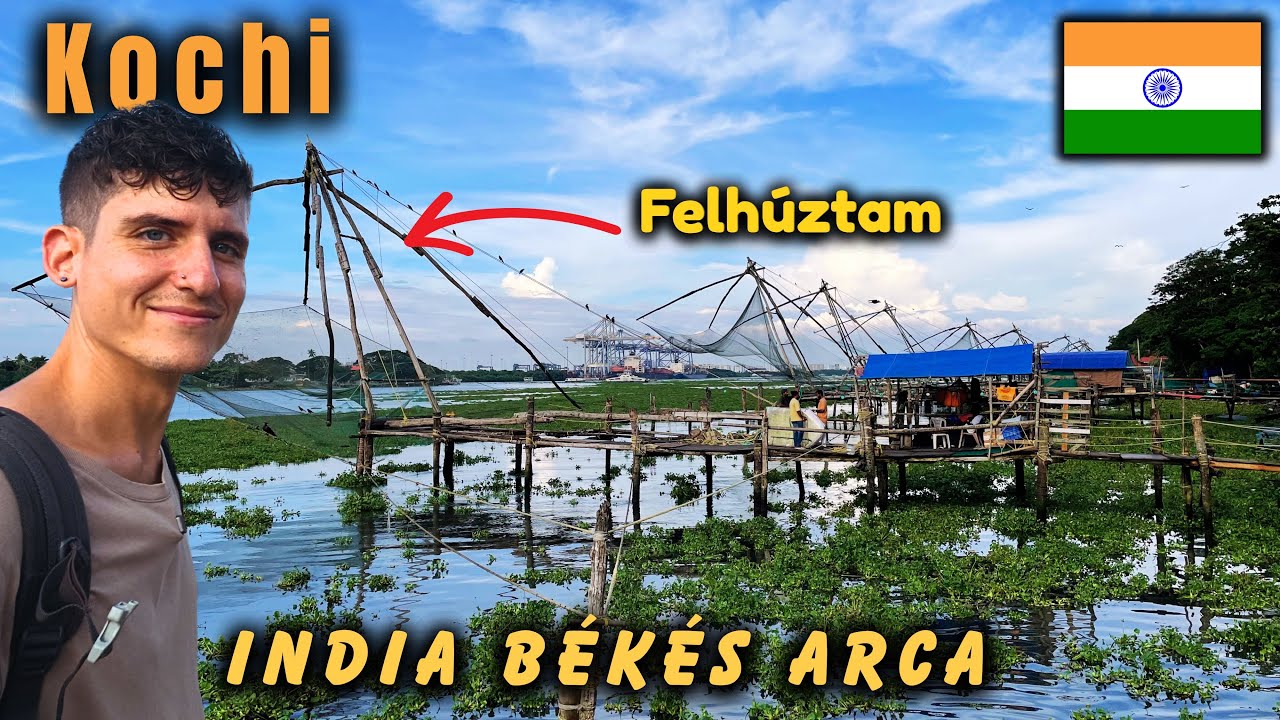 India Nyugodt Oldala – Kochi, Kínai Halászhálók & Helyi Finomságok 🇮🇳
