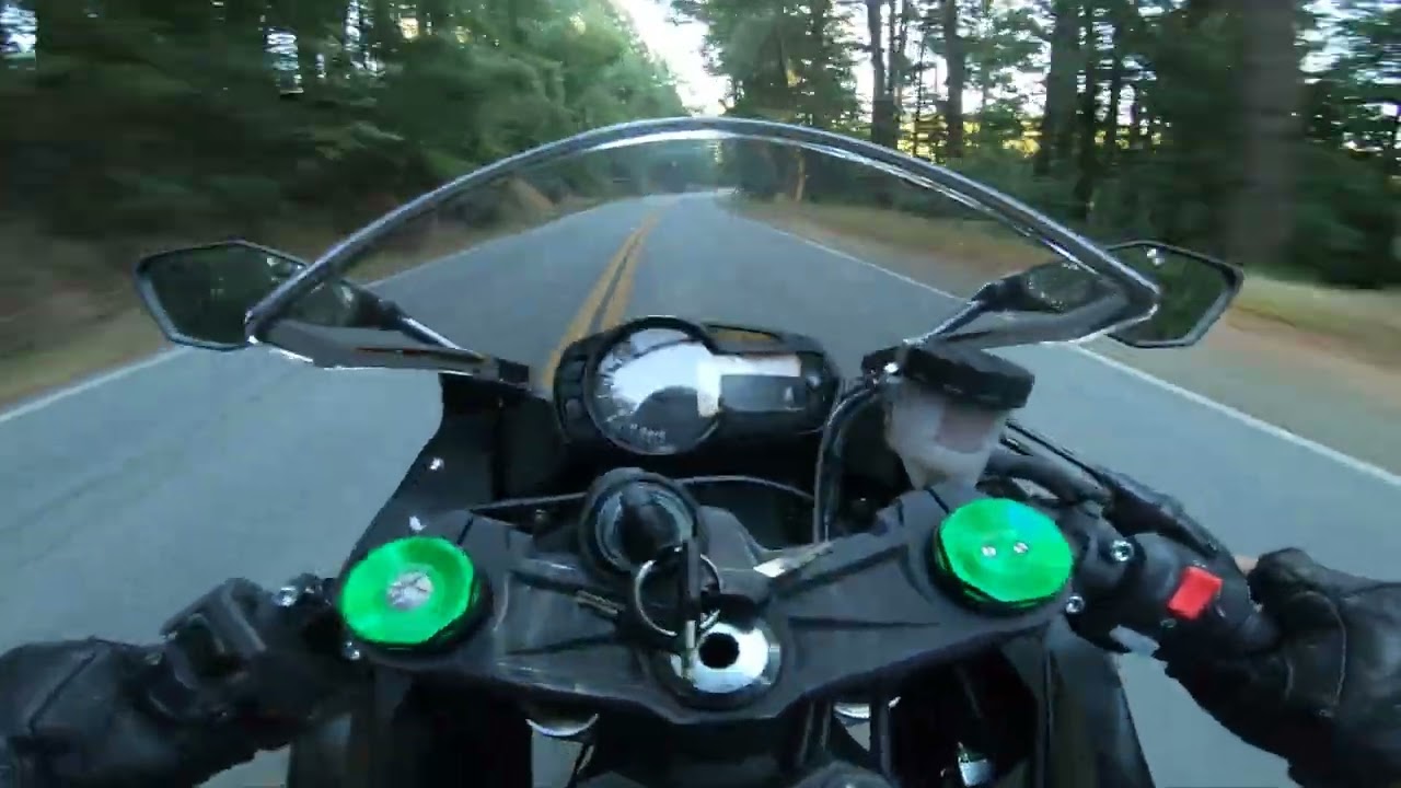 R1 and zx6r, Friday night ride highway 9 Saratoga to Boulder Creek and back