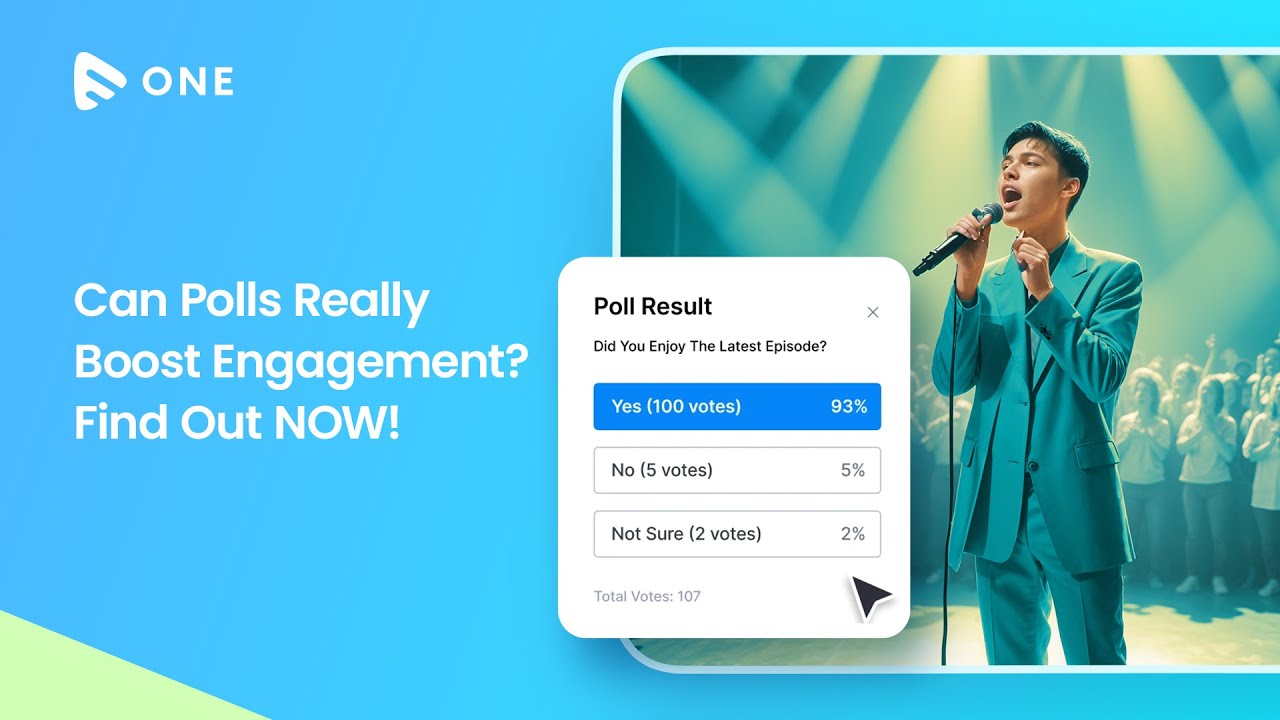 Maximize Engagement with Muvi One&rsquo;s Poll Feature! 📊 | Interactive Polls for Your Videos