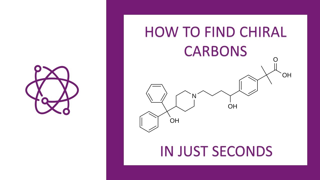 How to identify chiral carbons (including rings) | Stereochemistry | Organic chemistry