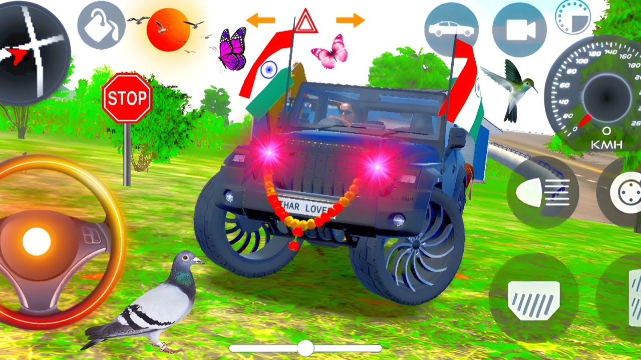 Dollar (Song) Modified Mahindra Thar😈|| Indian Car Simulator 3D ||Android Gameplay Live