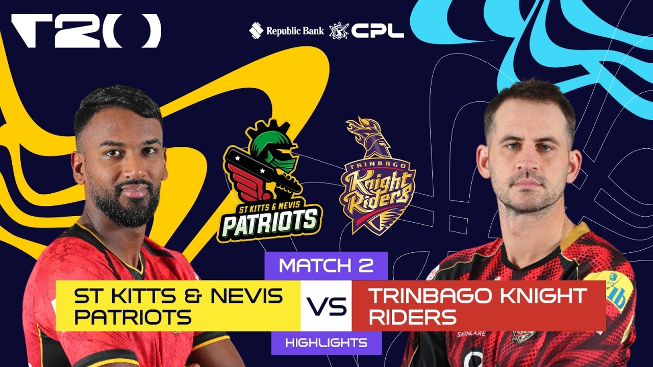 Highlights | SKN Patriots vs Trinbago Knight Riders | CPL 2026