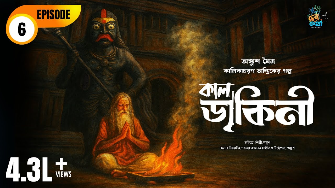 Kaal Dakini |Ankush Maitra| Kalikacharan Tantrik EP6 | কাল ডাকিনী | কালিকাচরণ তান্ত্রিক | Roopkatha