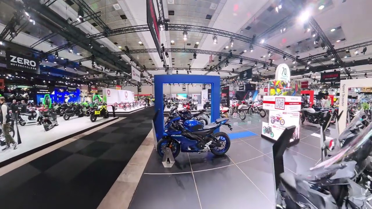 Le stand Yamaha au salon de Bruxelles 2026