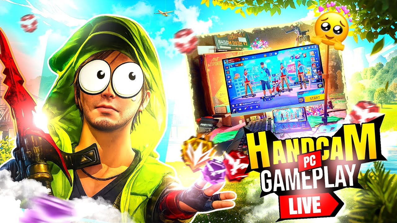 Snyder Gaming Live 🛑 Free Fire Handcam PC Gameplay 🖥️🔥 #shortslive #fflive