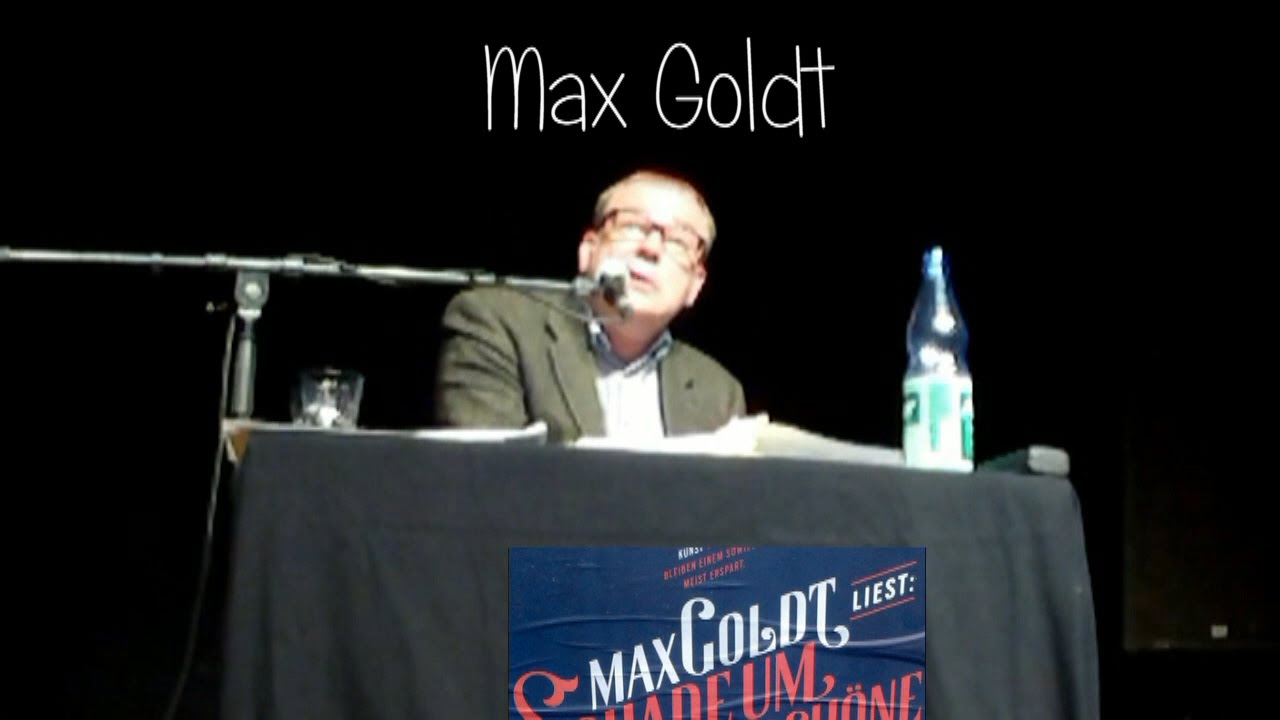 Max Goldt ... liest: 