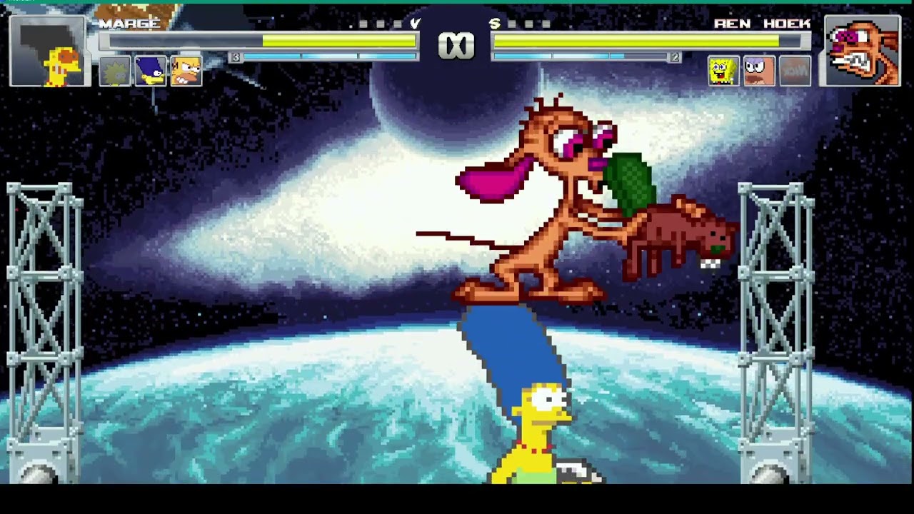 Mugen Team Simpson v Team Nickelodeon