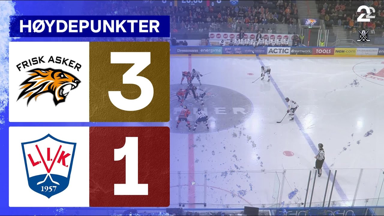 Frisk Asker 3 - 1 Lillehammer - Høydepunkter