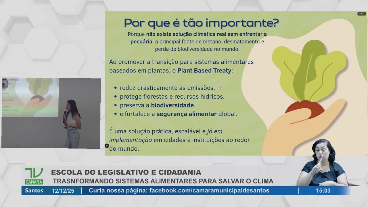 Palestra | Transformando Sistemas Alimentares para Salvar o Clima