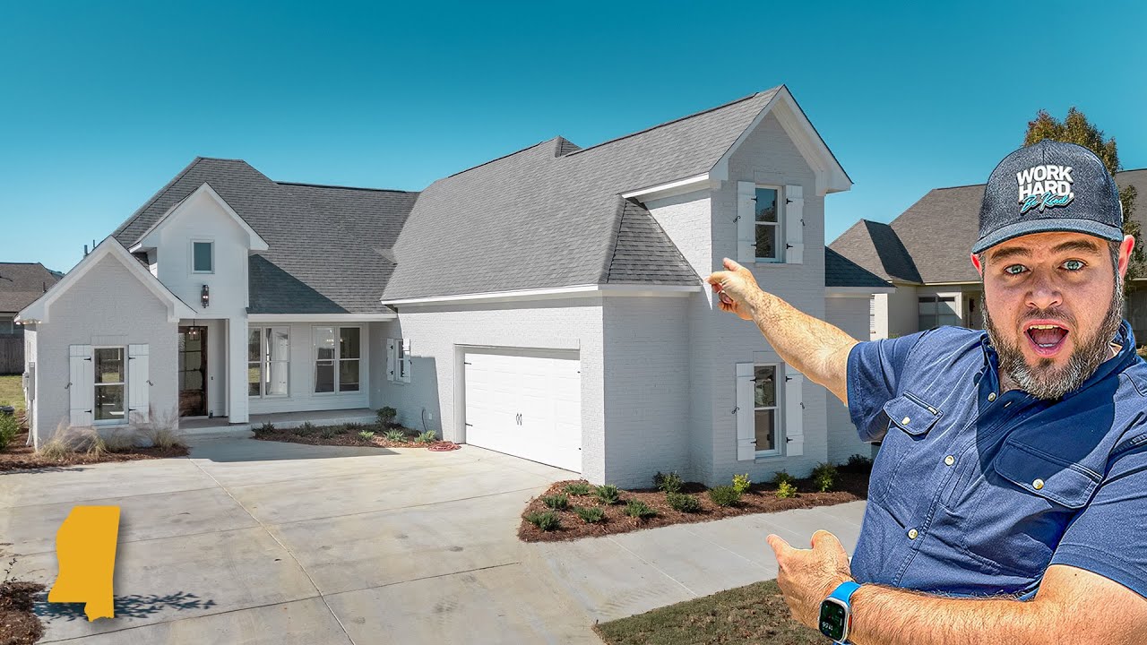 This Builder's Style is UNLIKE ANYTHING We have Seen Before in Madison Mississippi | Lake Caroline
