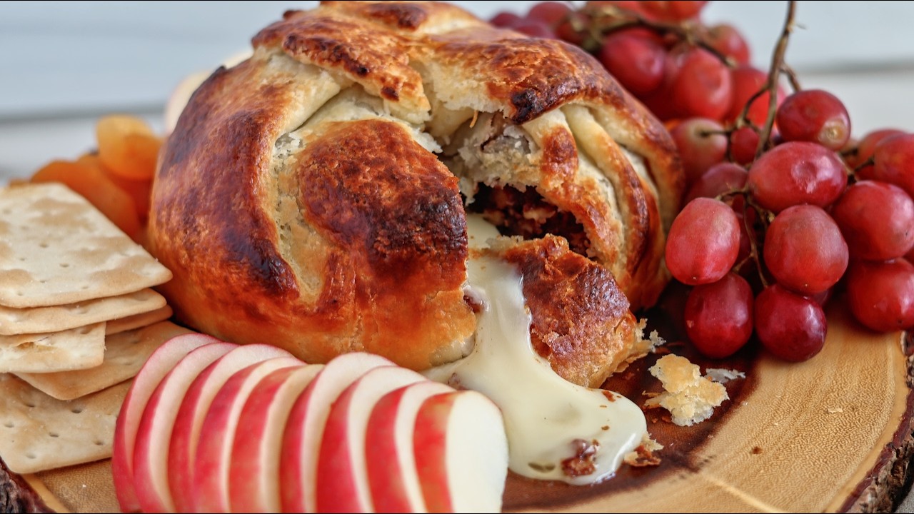 Как приготовить восхитительный запеченный бри без глютена!