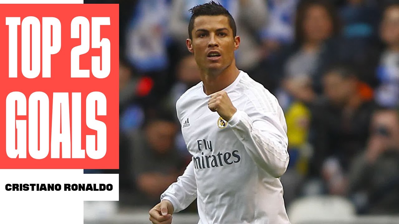 TOP 25 GOALS Cristiano Ronaldo en LaLiga Santander