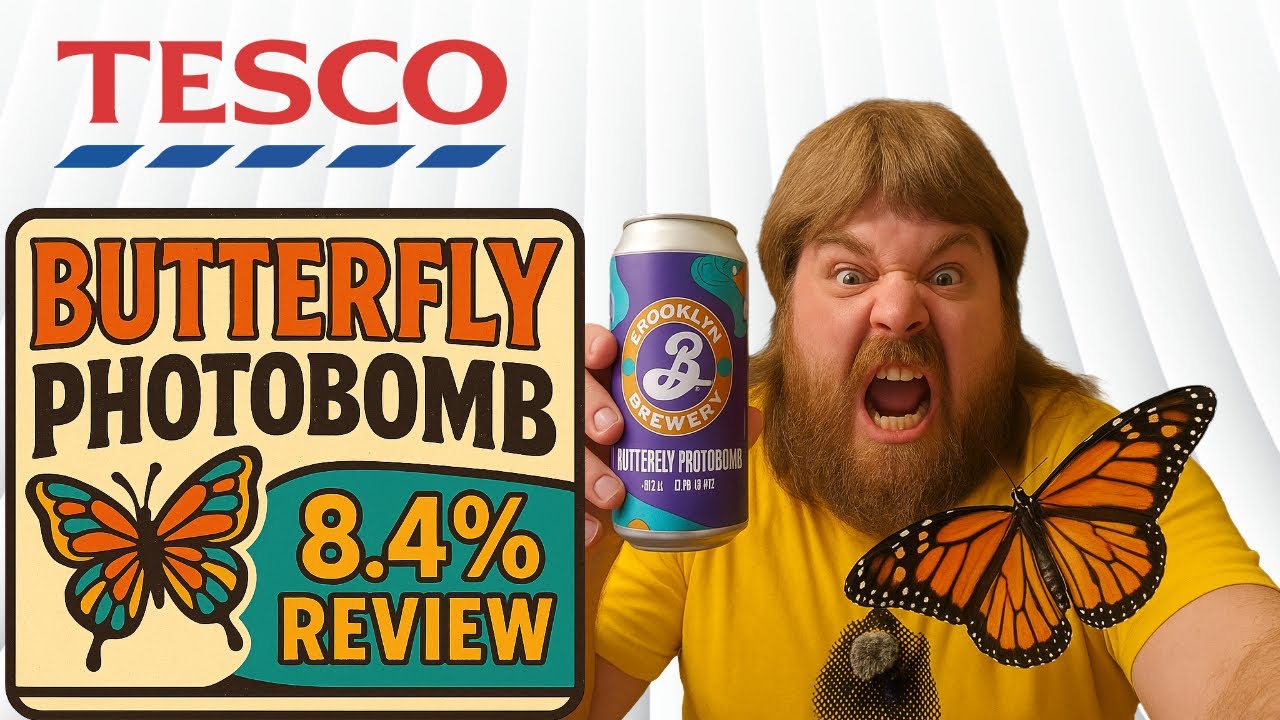 Brooklyn Brewery | Butterfly Photobomb |8.4%| Review