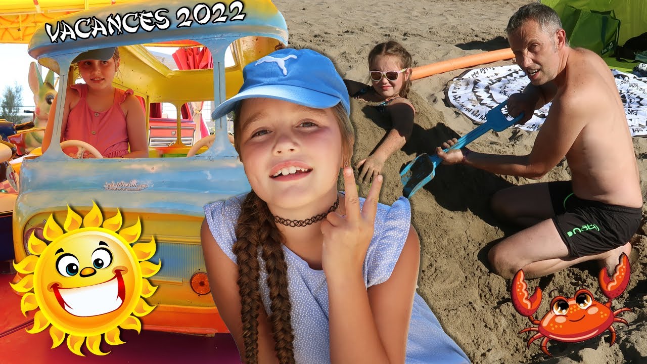 [VLOG] VACANCES à VIAS PLAGE : Une JOURNÉE bien REMPLIE ! (on mange au MAC Moules !)