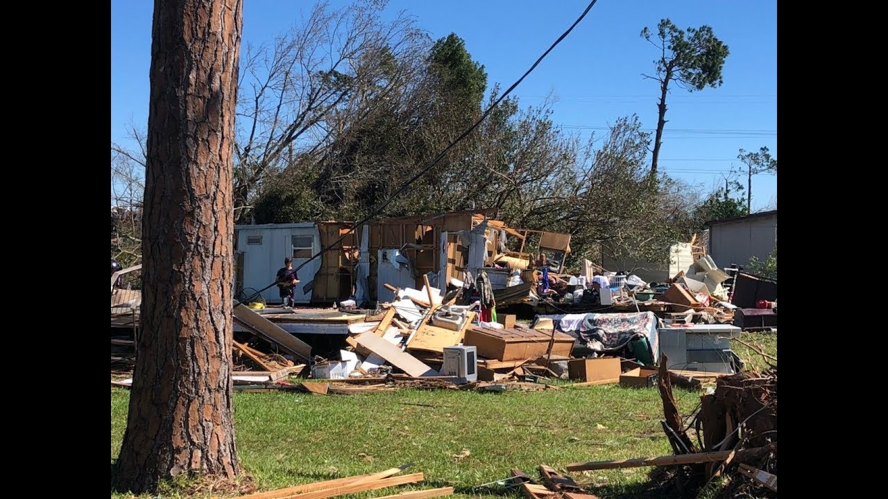 Panama City after Hurricane Michael