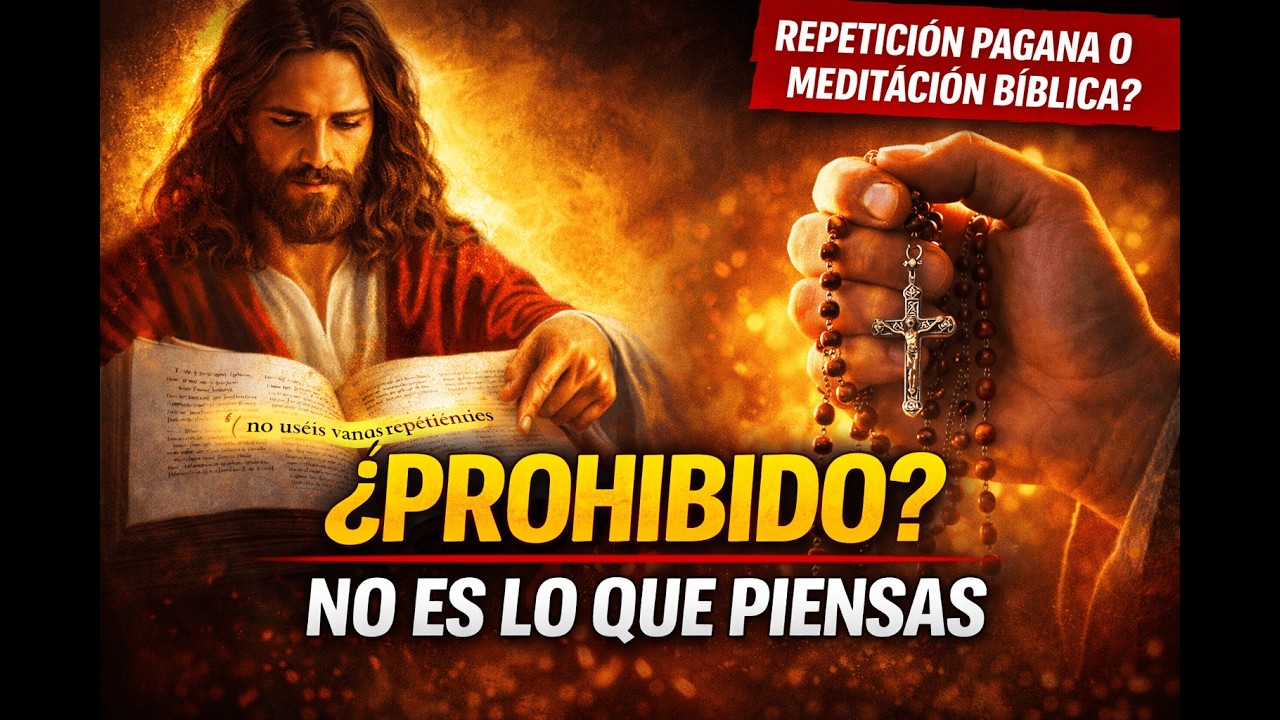¿El Rosario es Repetición Pagana? Lo que la Biblia Dice Sobre Orar sin Cansarse