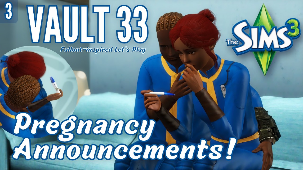 Our First Vault Pregnancy! | ep.3 | Sims 3 Vault 33 Let's Play