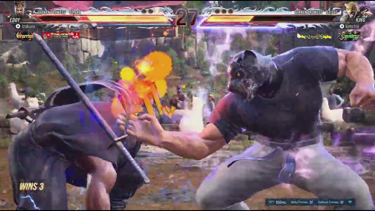 TEKKEN8 - Eddy vs King ; Put some BTA