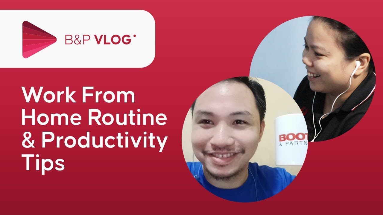 B&P Vlog | Work from Home Routine + Productivity Tips
