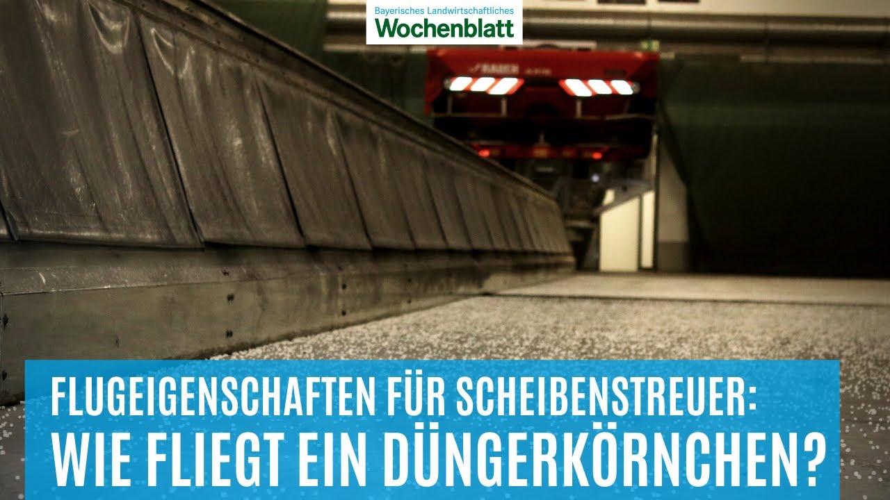 Testhalle f&uuml;r D&uuml;ngersteuer und Scheibenstreuern | Landtechnik