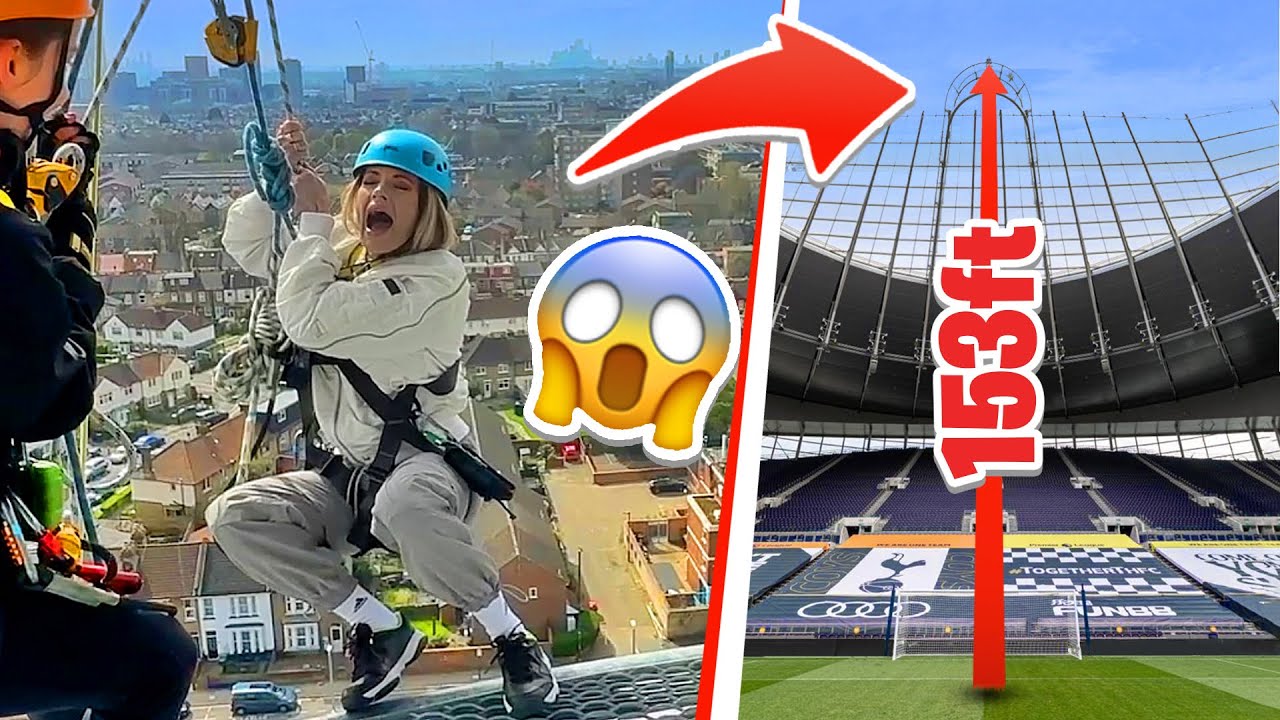 SKY WALKING OFF SPURS STADIUM *MY WORST NIGHTMARE* 😱