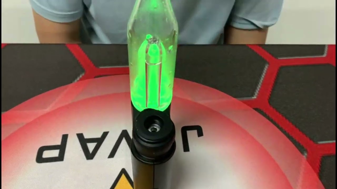 The JCVAP Pockety Dry Herb Vaporizer Vapping at 446℉