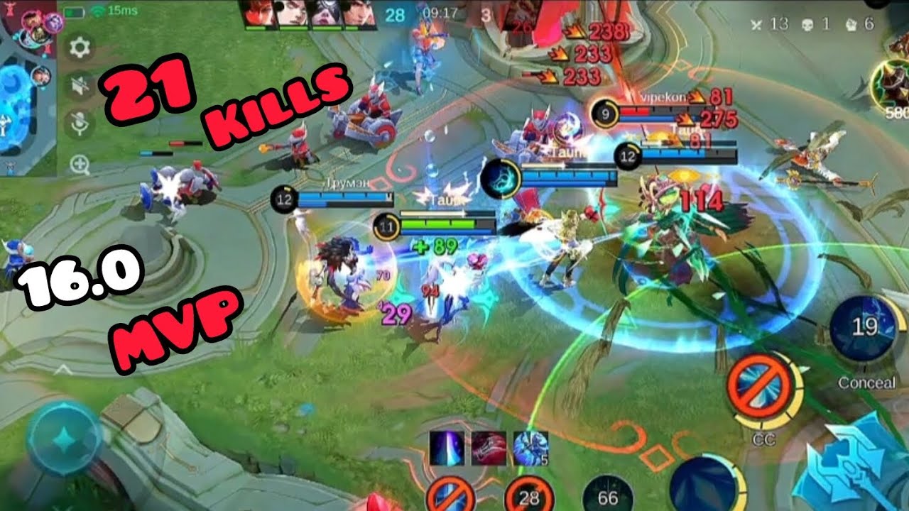 21 kills + Miya!! Bang bang play💥