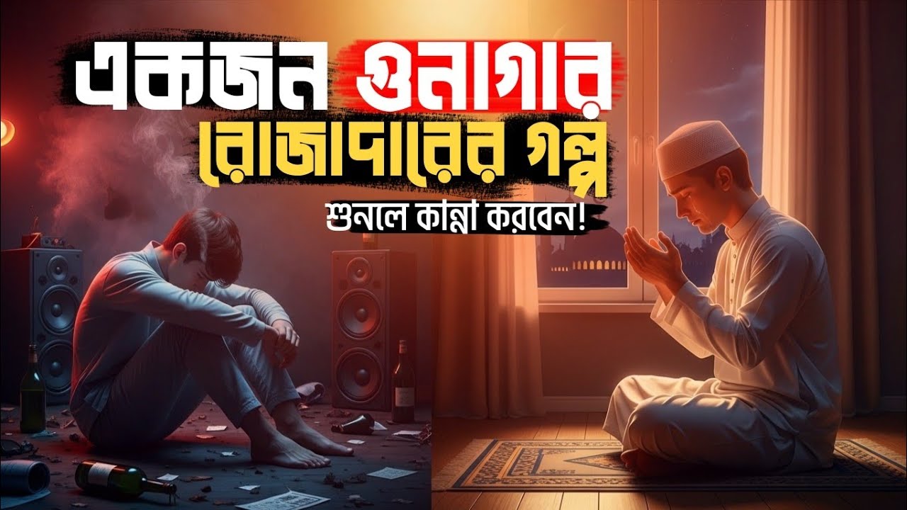 একজন গুনাগার রোজাদারের গল্প|| একটি ইসলামিক গল্প|| Akti Islamic golpo|| Akjon gunagar rojadarer golpo