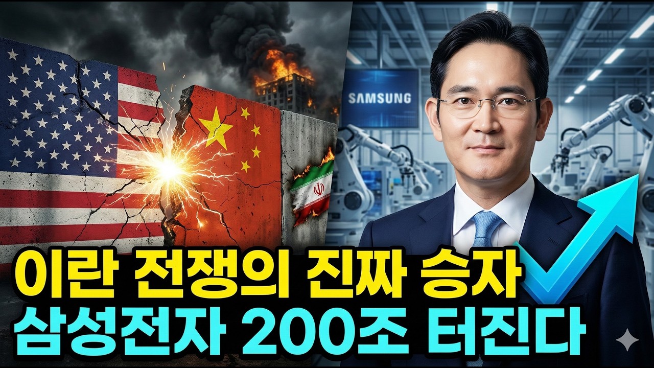 [긴급 진단] 이란 전쟁에 중국이 비명 지르는 이유... 삼성전자 주가 앞 3개의 문 (분석)