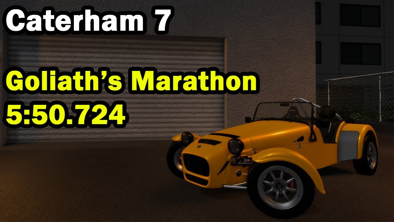 GDBFB Caterham 7 Goliath's Marathon 5:50.724 | Midnight Racing: Tokyo